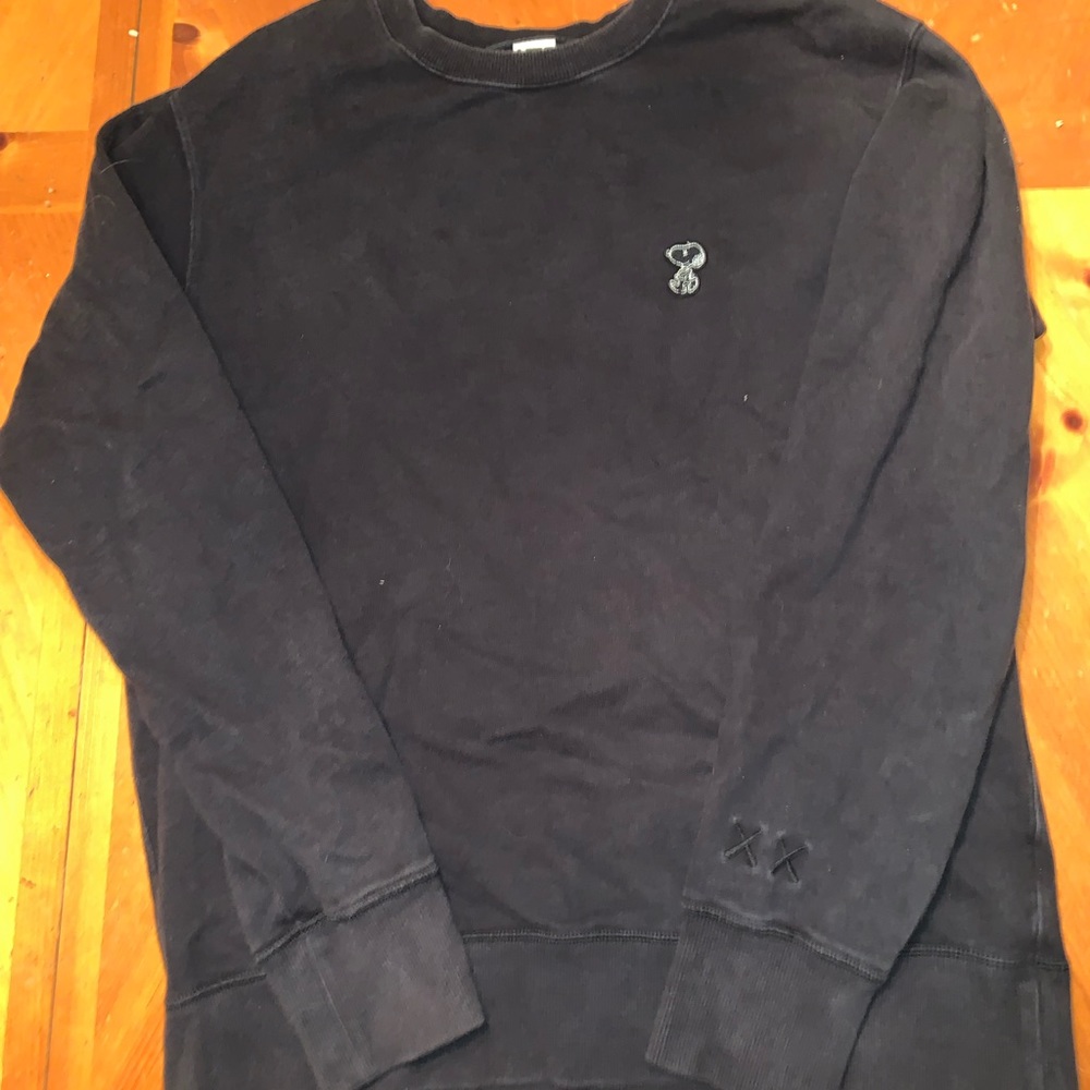 Kaws x Uniqlo x Peanuts Collaboration Crew Neck